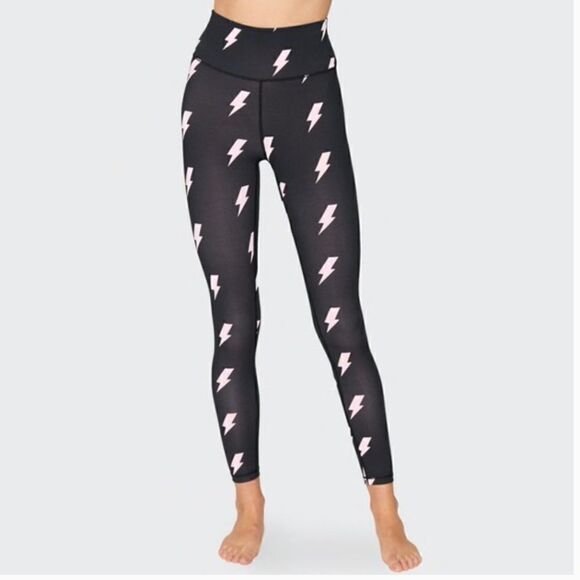 NEW Spiritual Gangster Lightning Bolt Leggings Extra Small - Picture 1 of 13